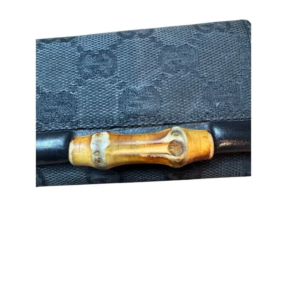 GUCCI Bamboo key case ✨Vintage✨ Authentic - Picture 14 of 15